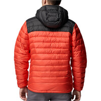 Columbia chaqueta outdoor hombre Powder Lite II Hooded Jacket vista trasera