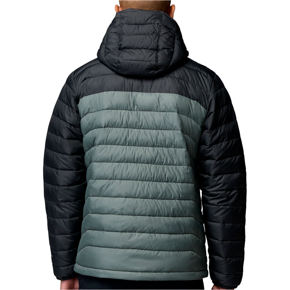 Columbia chaqueta outdoor hombre Powder Lite II Hooded Jacket vista trasera