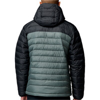 Columbia chaqueta outdoor hombre Powder Lite II Hooded Jacket vista trasera