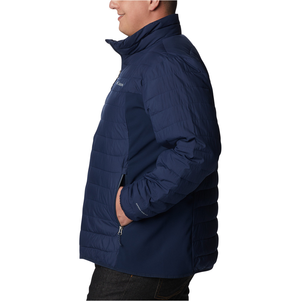 Columbia chaqueta outdoor hombre Powder Lite II Hybrid Jacket vista detalle