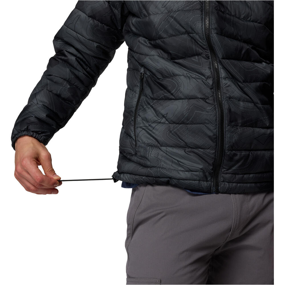 Columbia chaqueta outdoor hombre Powder Lite II Printed Jacket 04