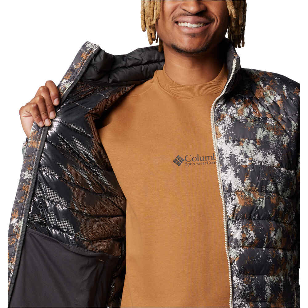 Columbia chaqueta outdoor hombre Powder Lite II Printed Jacket 05
