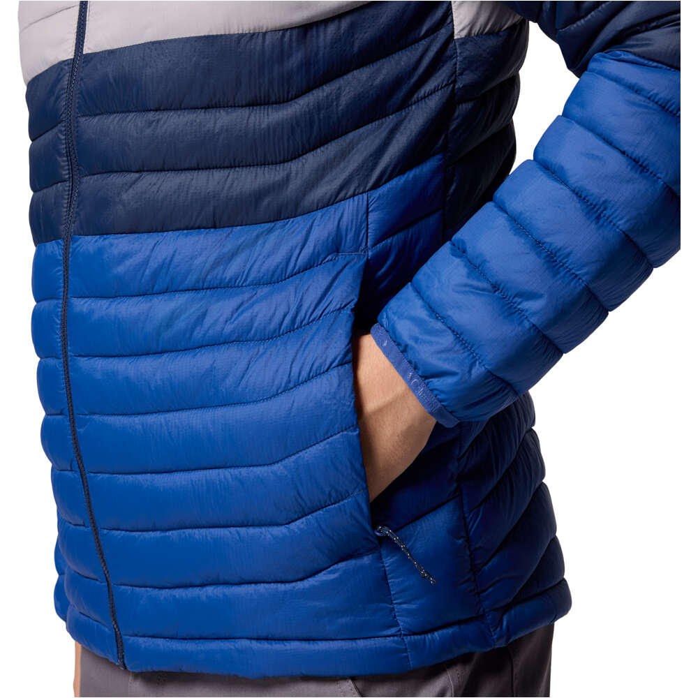 Columbia chaqueta outdoor hombre Powder Pass Hooded Jacket 04