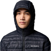 Columbia chaqueta outdoor hombre Powder Pass Hooded Jacket vista detalle