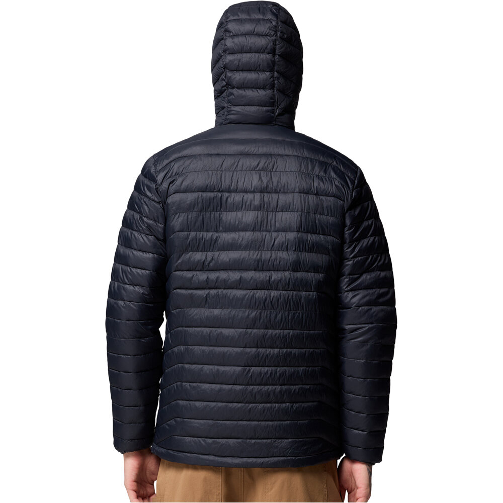 Columbia chaqueta outdoor hombre Powder Pass Hooded Jacket vista trasera