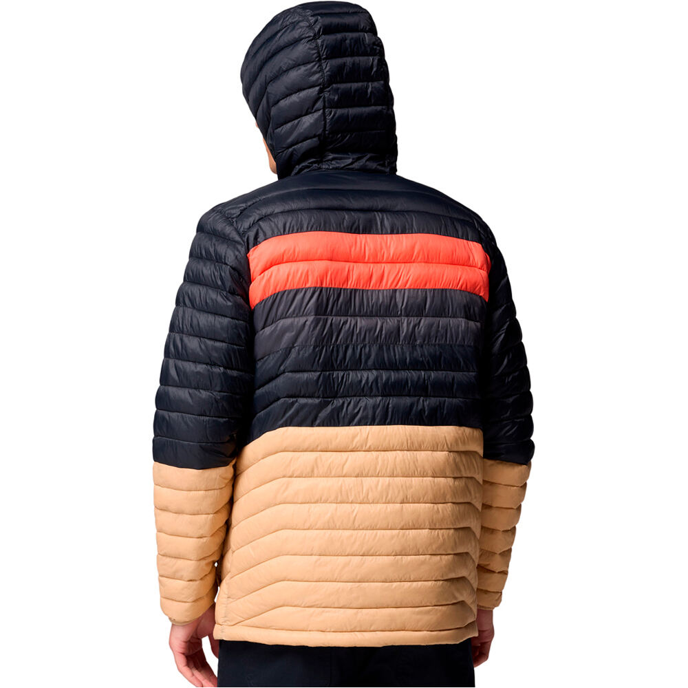 Columbia chaqueta outdoor hombre Powder Pass Hooded Jacket vista trasera