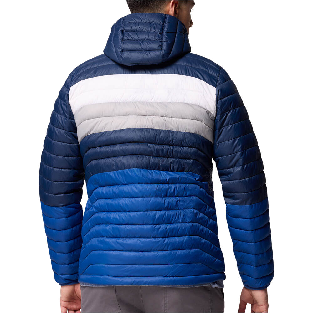Columbia chaqueta outdoor hombre Powder Pass Hooded Jacket vista trasera