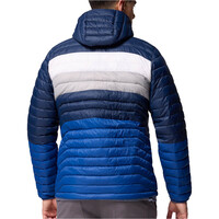 Columbia chaqueta outdoor hombre Powder Pass Hooded Jacket vista trasera