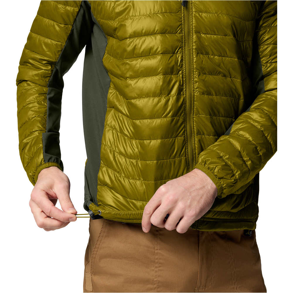 Columbia chaqueta outdoor hombre Powder Pass Hybrid Hooded Jacket 05