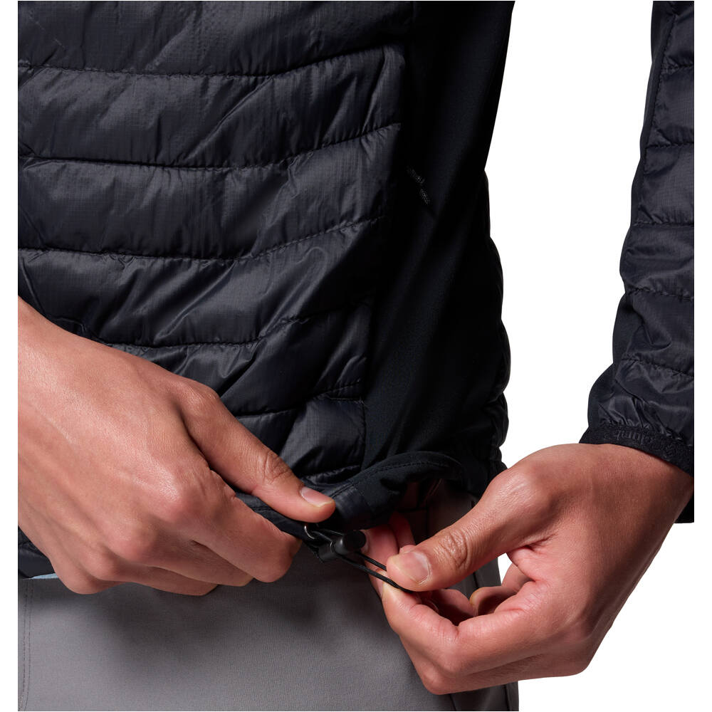 Columbia chaqueta outdoor hombre Powder Pass Hybrid Hooded Jacket 06