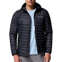 Columbia chaqueta outdoor hombre Powder Pass Hybrid Hooded Jacket vista frontal
