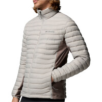 Columbia chaqueta outdoor hombre Powder Pass Hybrid Jacket vista detalle