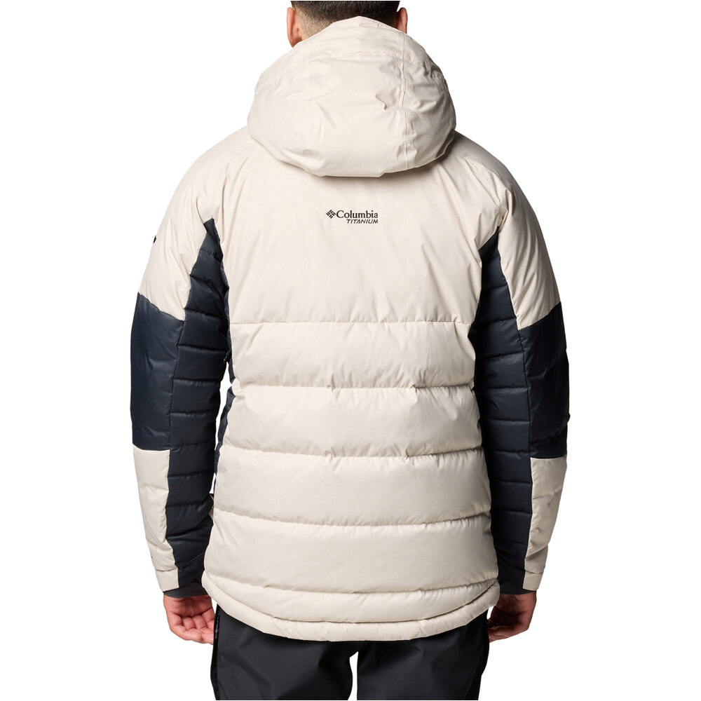 Columbia chaqueta outdoor hombre Roaring Fork II Down Jacket vista trasera