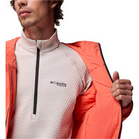 Columbia chaqueta outdoor hombre Silver Leaf Lite Hooded Jacket vista detalle