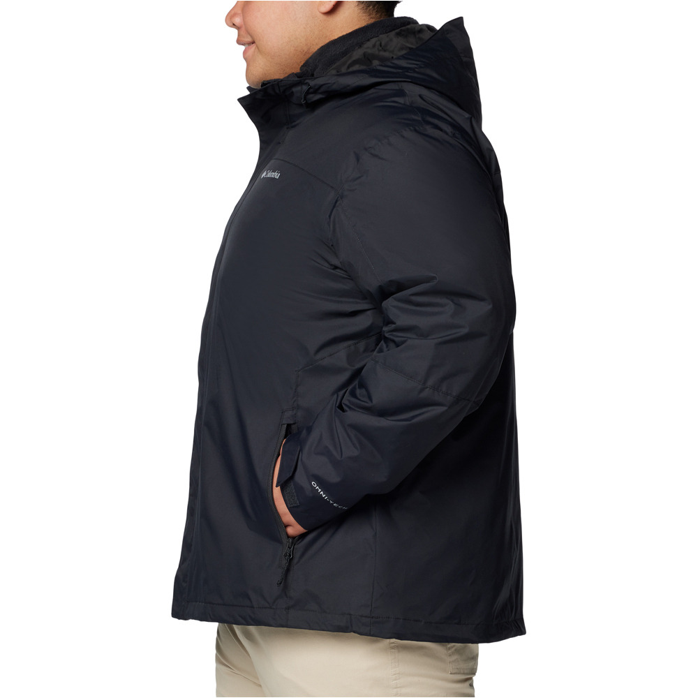 Columbia chaqueta outdoor hombre Tunnel Falls II Interchange Jacket vista detalle