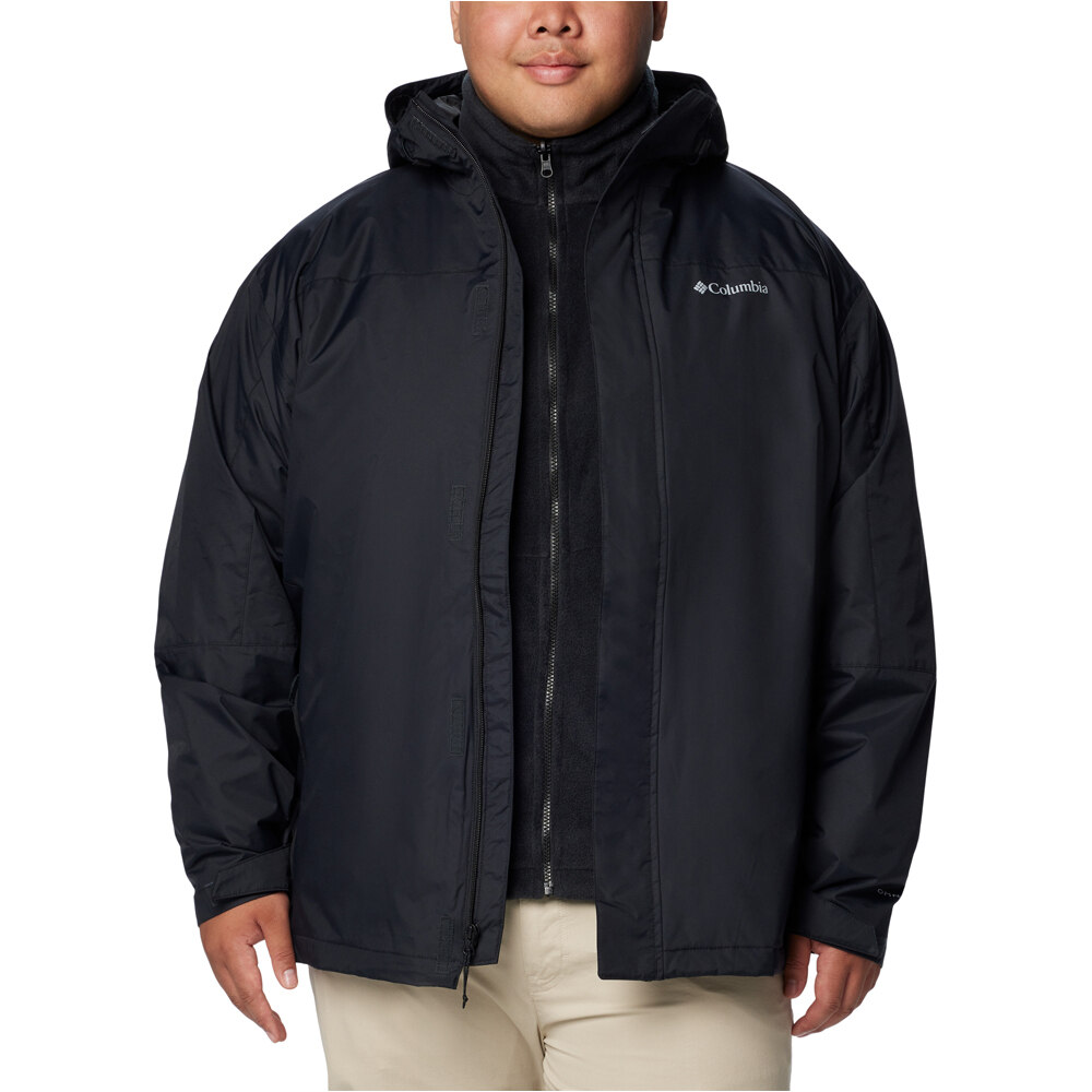 Columbia chaqueta outdoor hombre Tunnel Falls II Interchange Jacket vista frontal