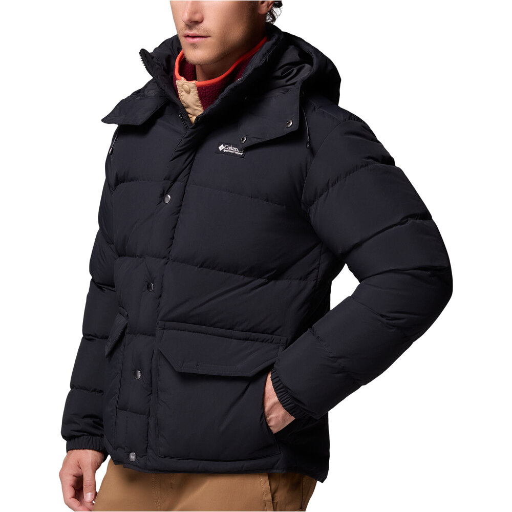 Columbia chaqueta outdoor hombre Wallowa Down Hooded Jacket vista detalle