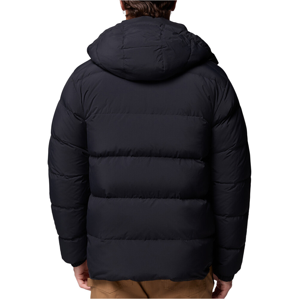 Columbia chaqueta outdoor hombre Wallowa Down Hooded Jacket vista trasera