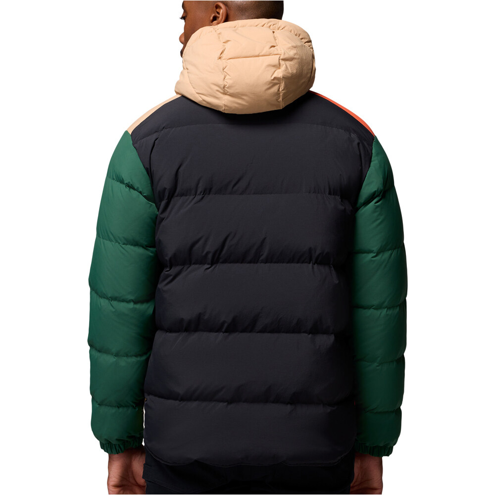 Columbia chaqueta outdoor hombre Wallowa Down Hooded Jacket vista trasera