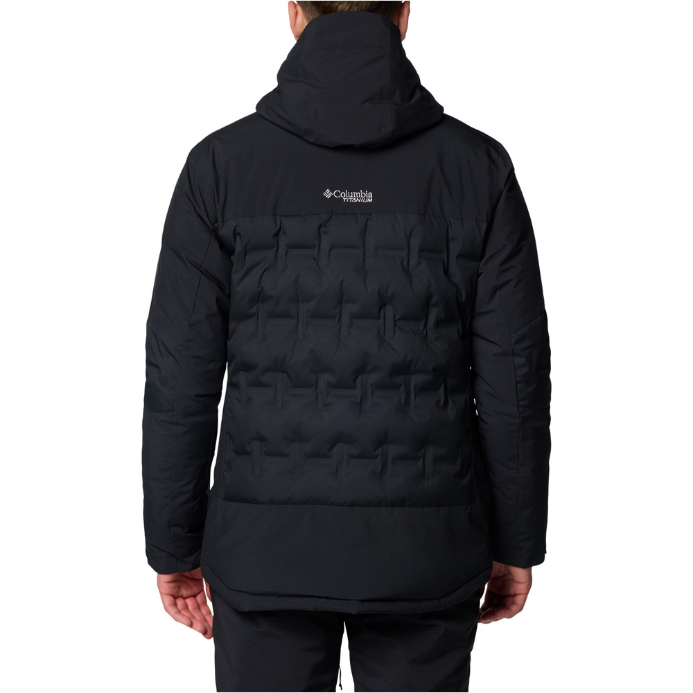 Columbia chaqueta outdoor hombre Wild Card IV Down Jacket vista trasera