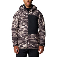 Columbia chaqueta outdoor hombre Winter District III Printed Jacket vista frontal