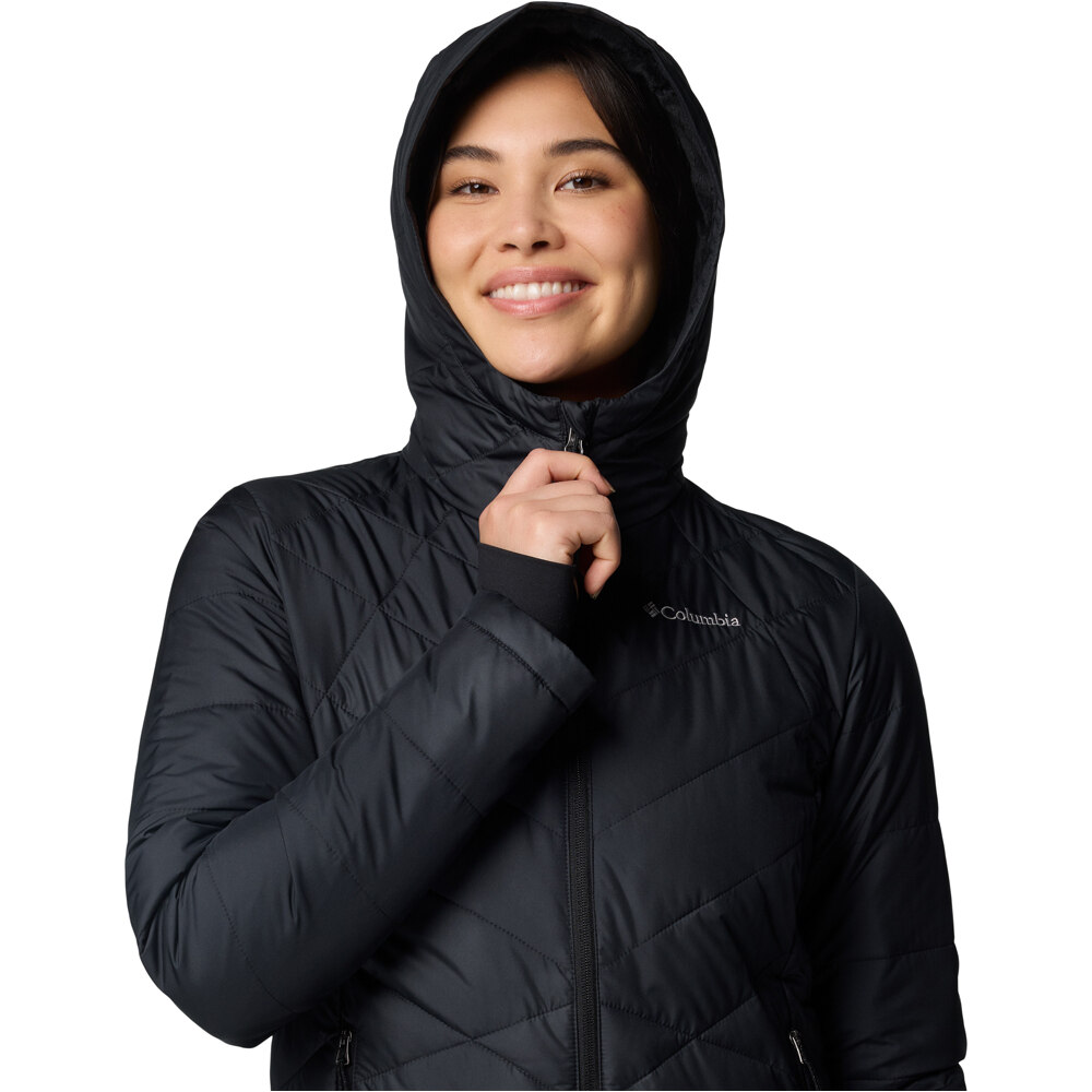 Columbia chaqueta outdoor mujer _3_Heavenly Hooded Jacket 04