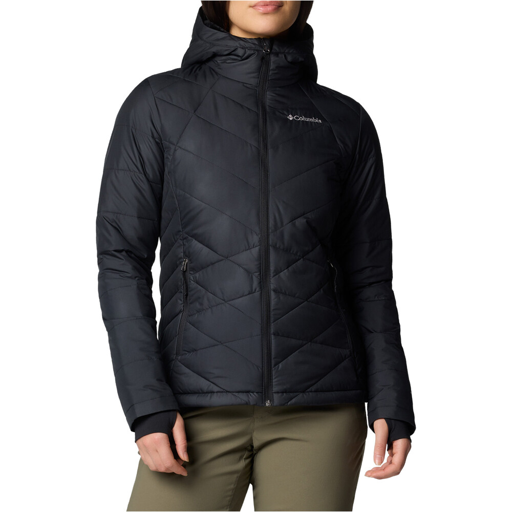 Columbia chaqueta outdoor mujer _3_Heavenly Hooded Jacket vista frontal