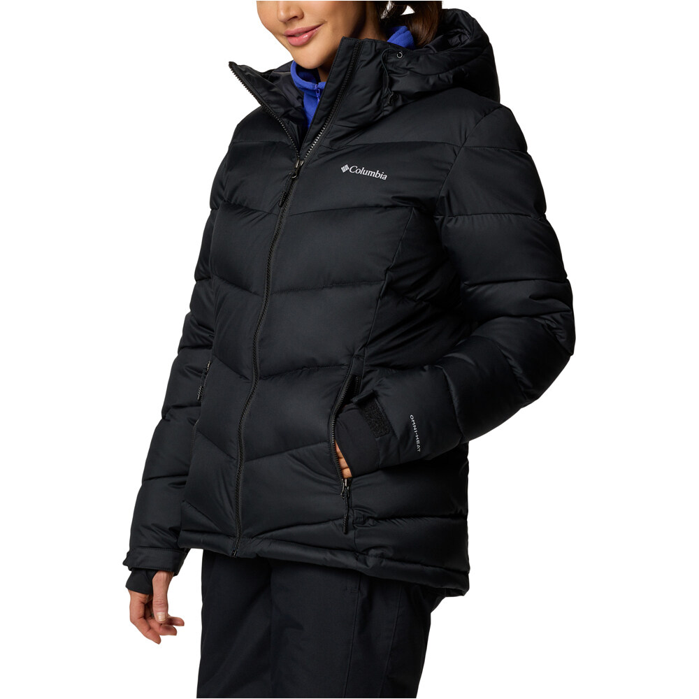 Columbia chaqueta outdoor mujer Abbott Peak II Insulated Jacket vista detalle
