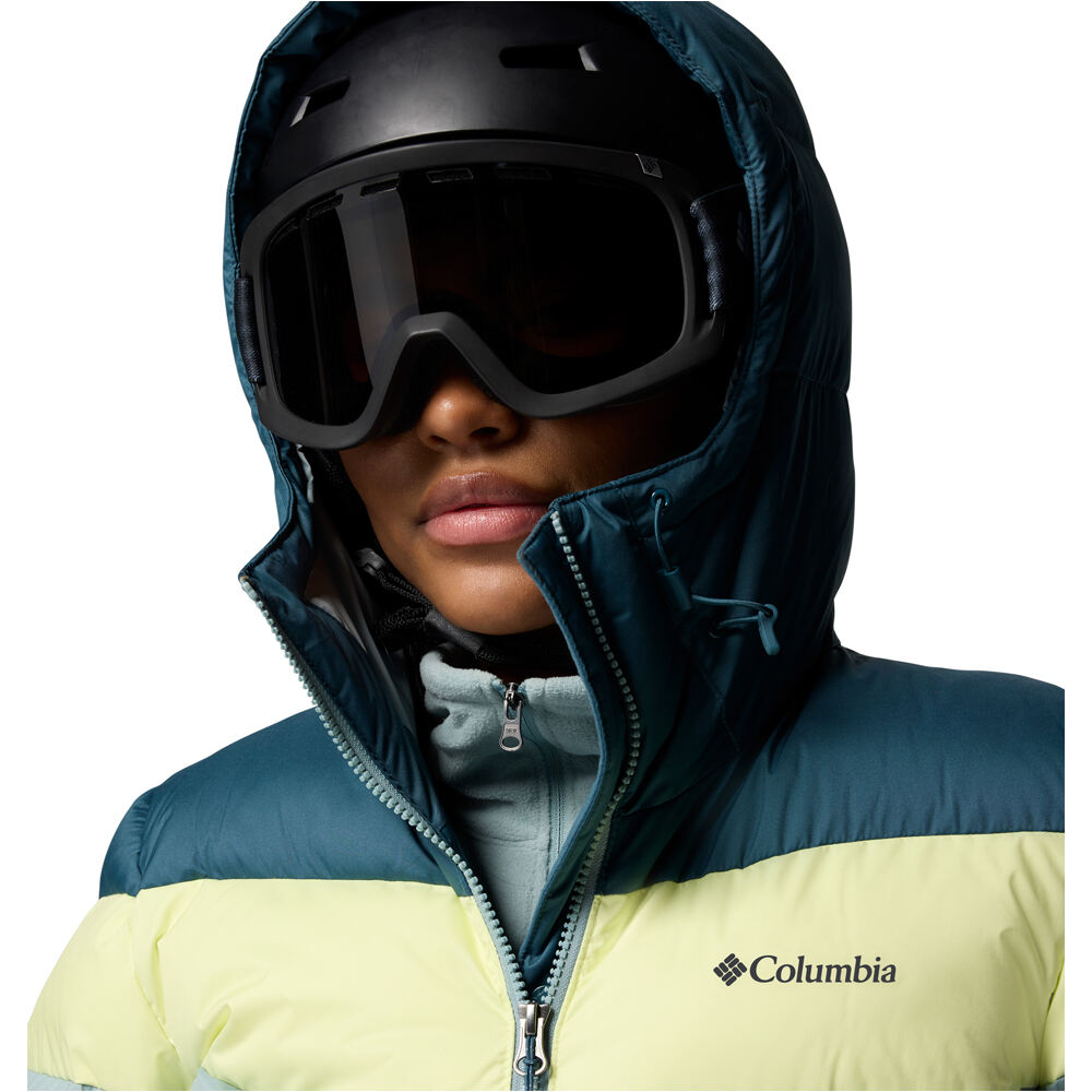 Columbia chaqueta outdoor mujer Abbott Peak II Insulated Jacket vista detalle