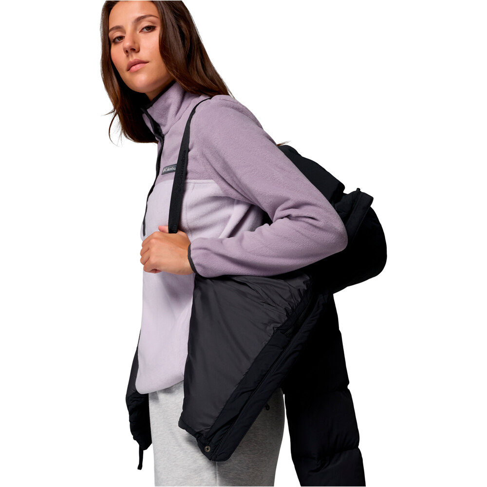 Columbia chaqueta outdoor mujer Amaze Puff  Hooded Jacket vista detalle