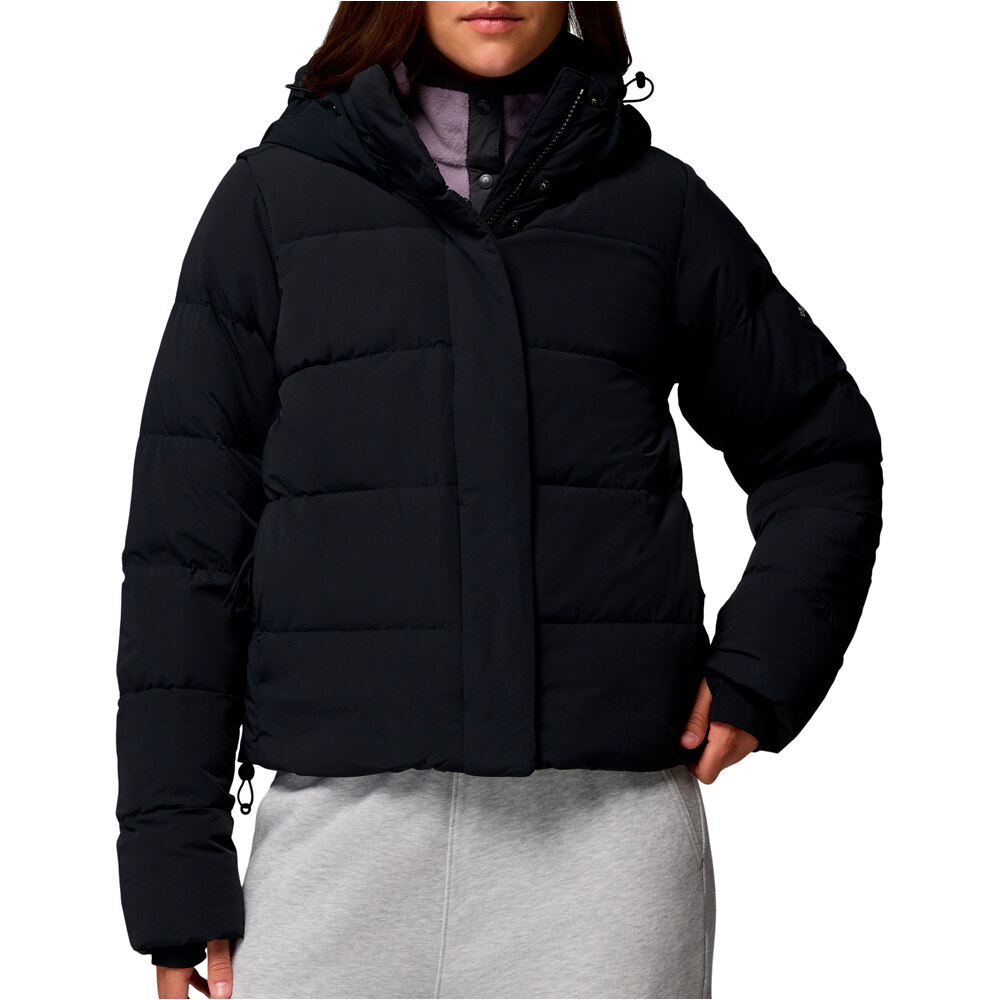 Columbia chaqueta outdoor mujer Amaze Puff  Hooded Jacket vista frontal