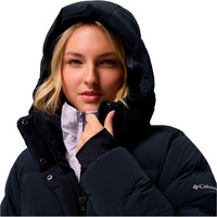 Columbia chaqueta outdoor mujer Amaze Puff  Long Hooded Jacket vista detalle
