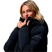 Columbia chaqueta outdoor mujer Amaze Puff  Mid Hooded Jacket vista detalle