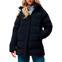 Columbia chaqueta outdoor mujer Amaze Puff  Mid Hooded Jacket vista frontal