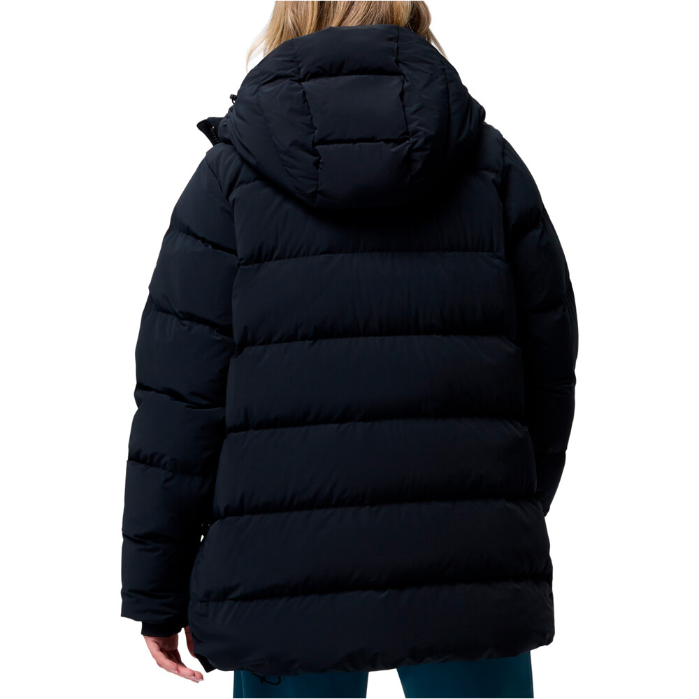 Columbia chaqueta outdoor mujer Amaze Puff  Mid Hooded Jacket vista trasera