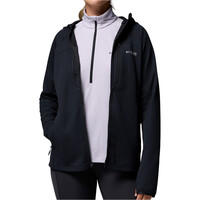 Columbia chaqueta outdoor mujer Arctic Crest Bonded Full Zip vista detalle