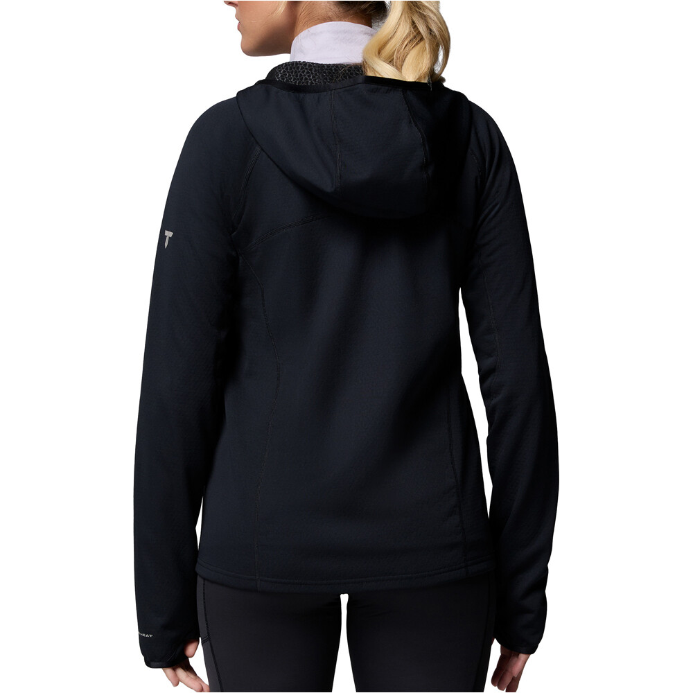 Columbia chaqueta outdoor mujer Arctic Crest Bonded Full Zip vista trasera