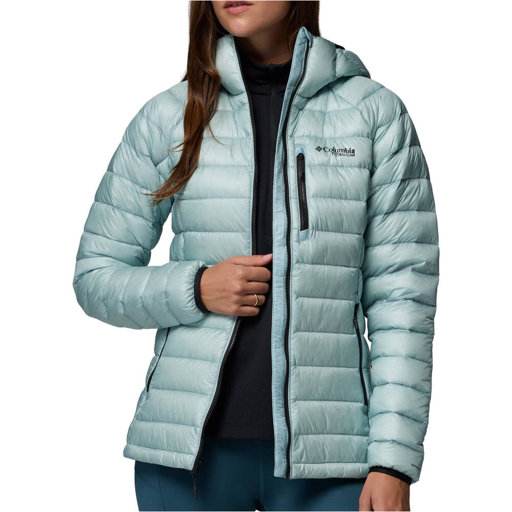 Columbia chaqueta outdoor mujer Arctic Crest Down Hooded Jacket 03