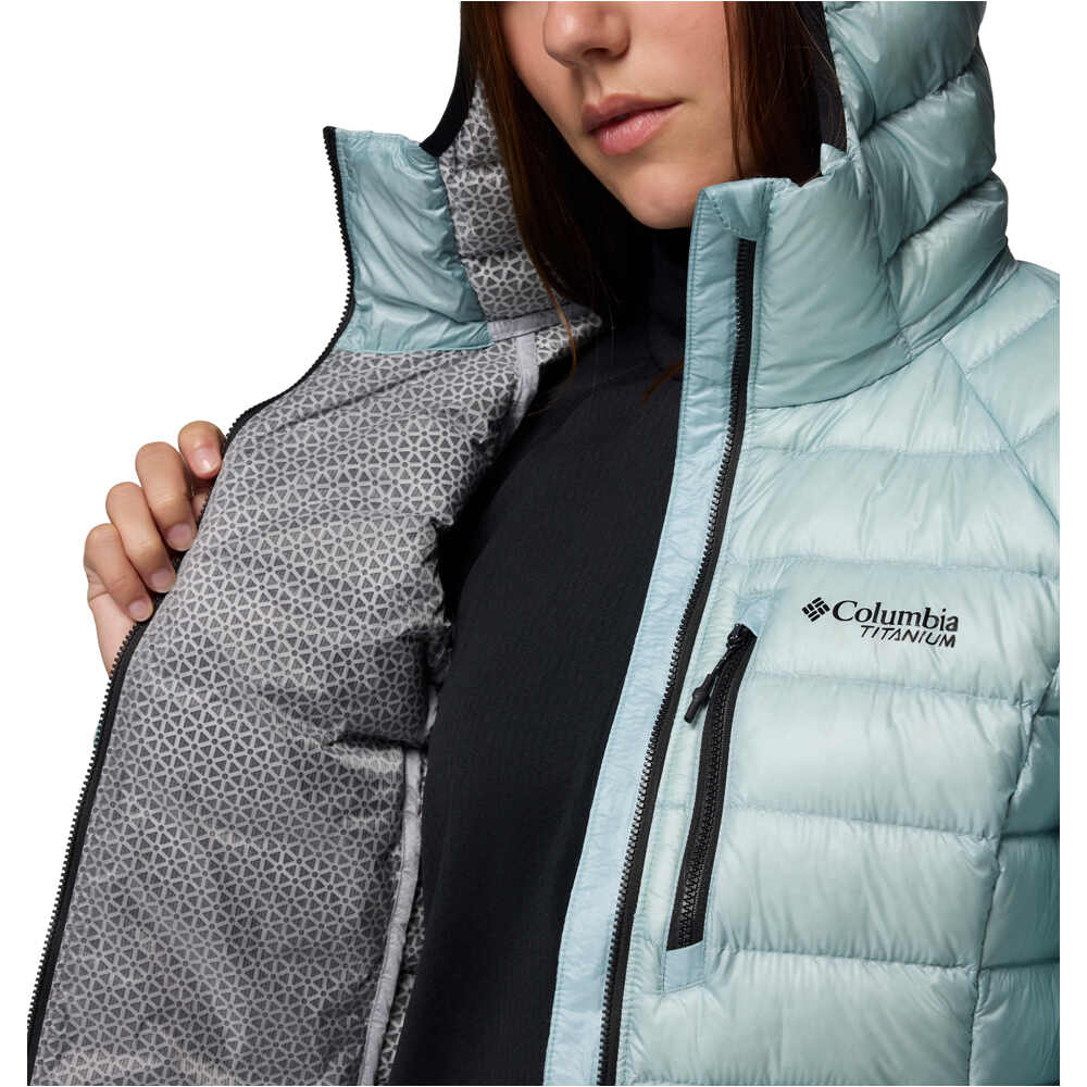Columbia chaqueta outdoor mujer Arctic Crest Down Hooded Jacket 04