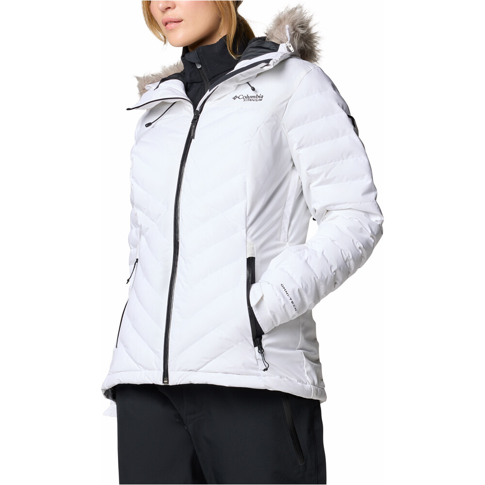 Columbia chaqueta outdoor mujer Bird Mountain III Insulated Jacket vista detalle