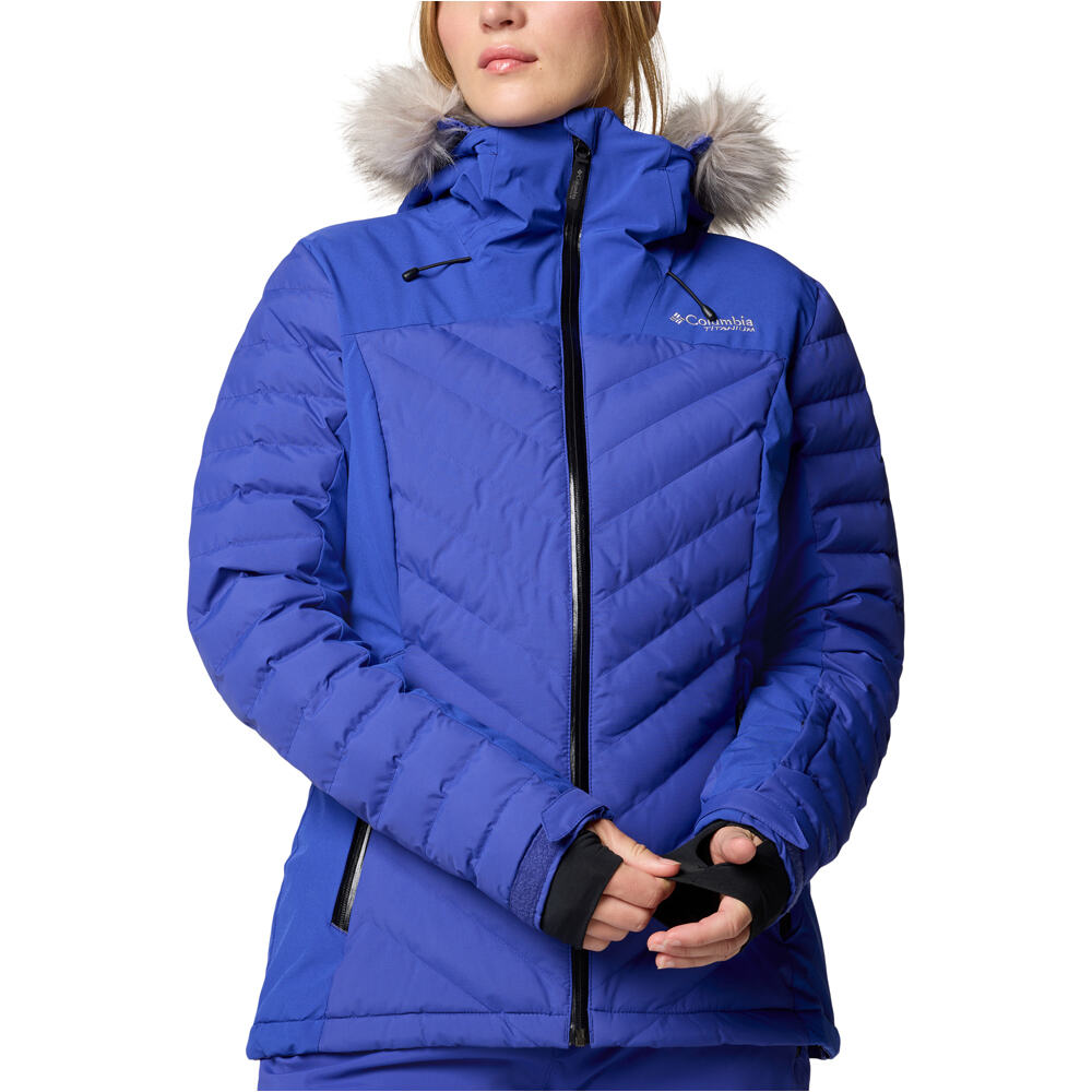 Columbia chaqueta outdoor mujer Bird Mountain III Insulated Jacket vista detalle