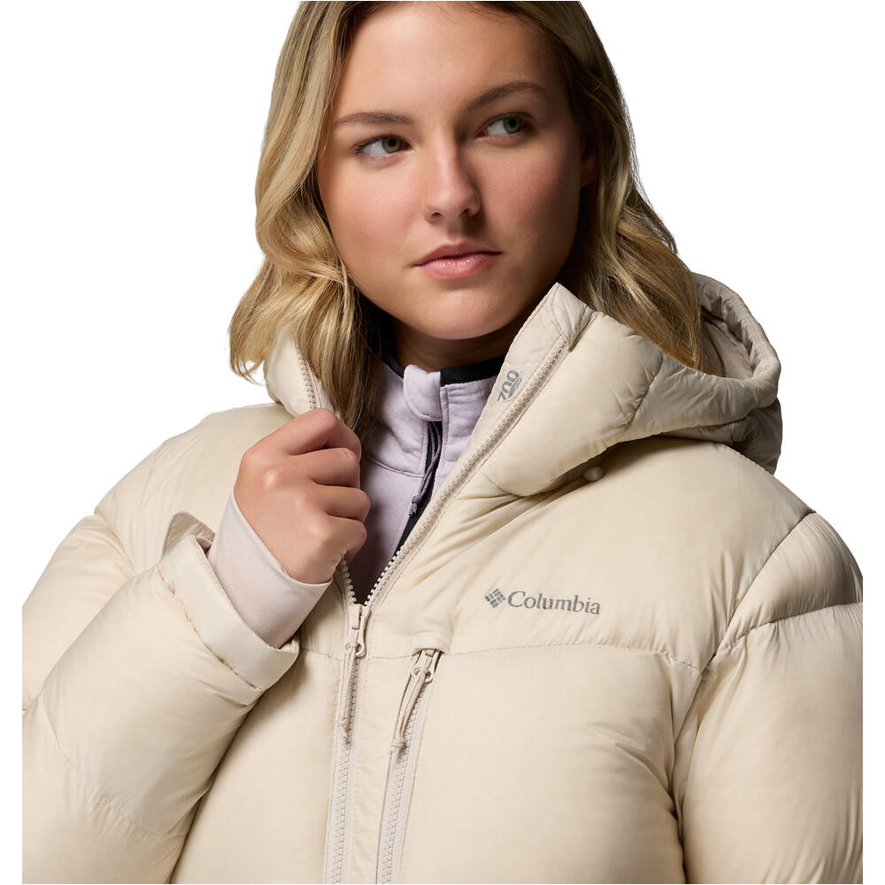 Columbia chaqueta outdoor mujer Cloudview Down Hooded Jacket 03