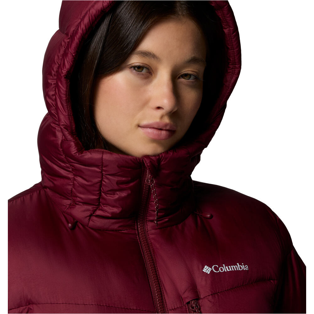 Columbia chaqueta outdoor mujer Cloudview Down Hooded Jacket 03