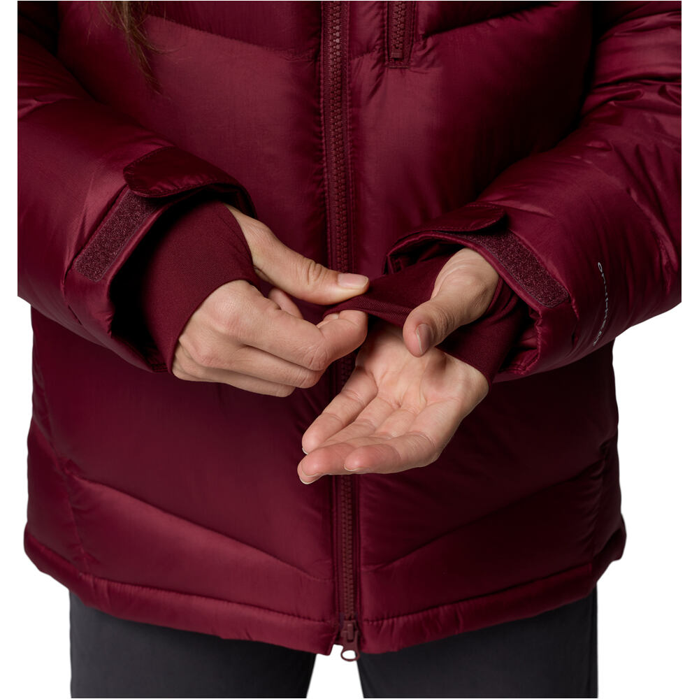 Columbia chaqueta outdoor mujer Cloudview Down Hooded Jacket 04