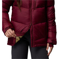 Columbia chaqueta outdoor mujer Cloudview Down Hooded Jacket 06