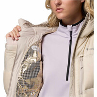 Columbia chaqueta outdoor mujer Cloudview Down Hooded Jacket vista detalle