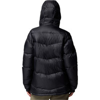 Columbia chaqueta outdoor mujer Cloudview Down Hooded Jacket vista trasera