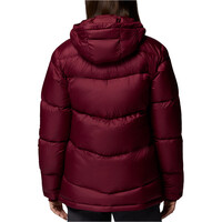 Columbia chaqueta outdoor mujer Cloudview Down Hooded Jacket vista trasera
