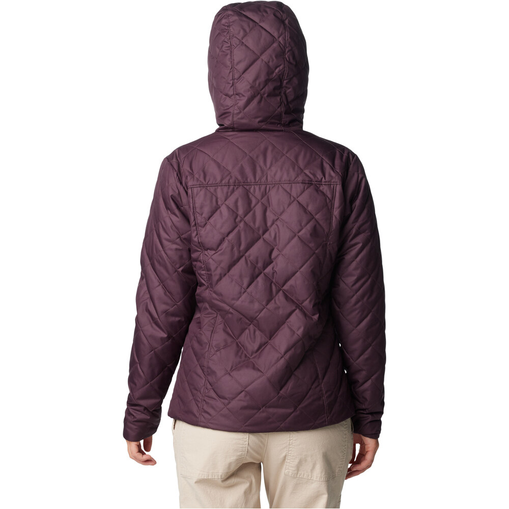 Columbia chaqueta outdoor mujer Copper Crest II Hooded Jacket vista trasera