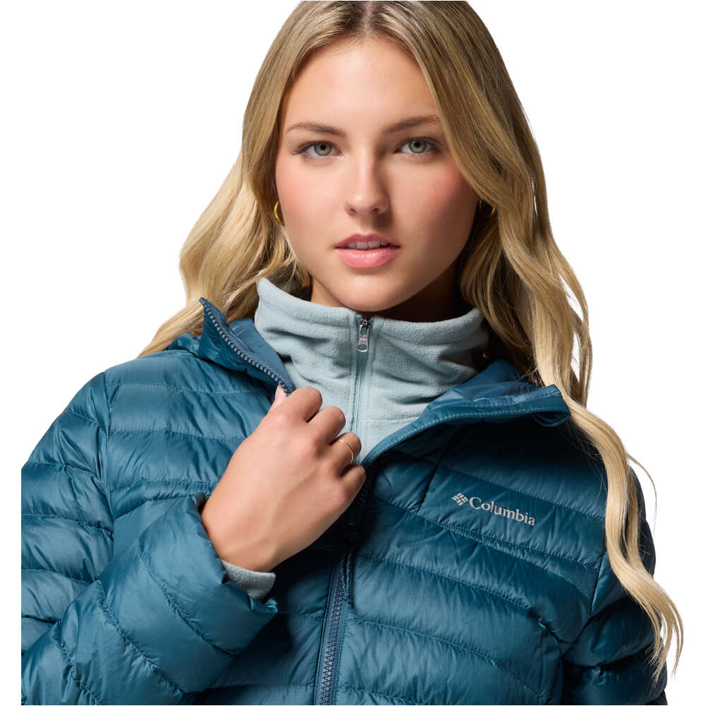 Columbia chaqueta outdoor mujer Corelite Down Hooded Jacket 04